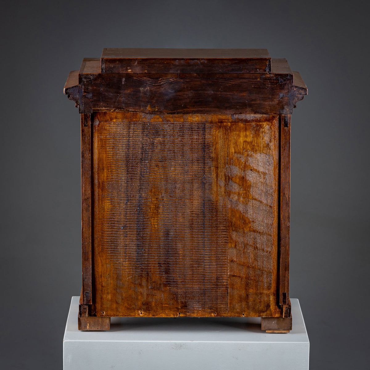 Baroque Wall Clock in a Biedermeier Case, 18th/19th Century