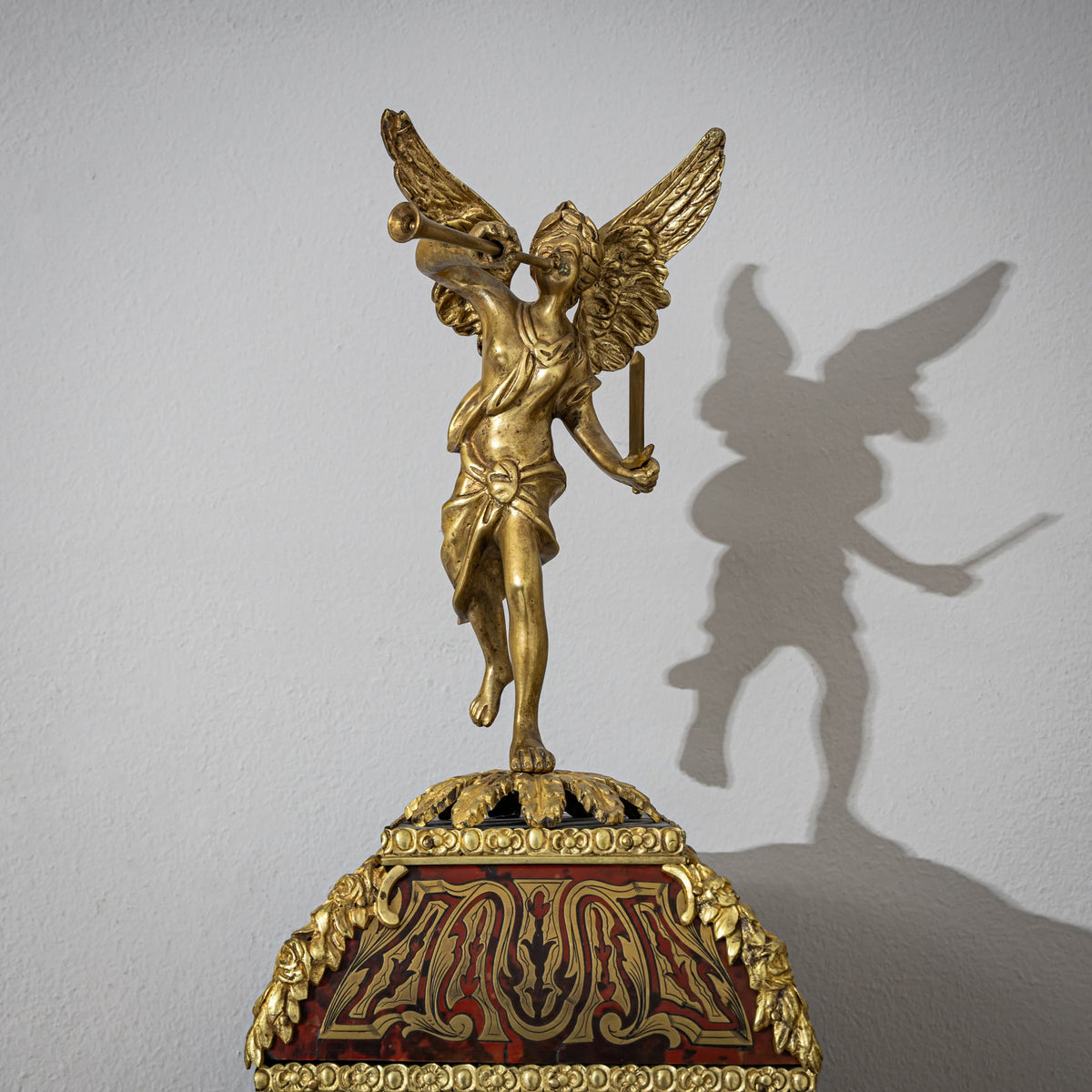 Louis Quinze-style Grand Cartel Clock with Console, signed "Crosnier à Paris", mid-19th century