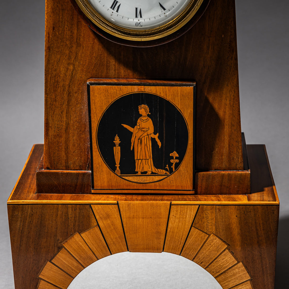 Mantel Clock, probably Scandinavia, circa 1830