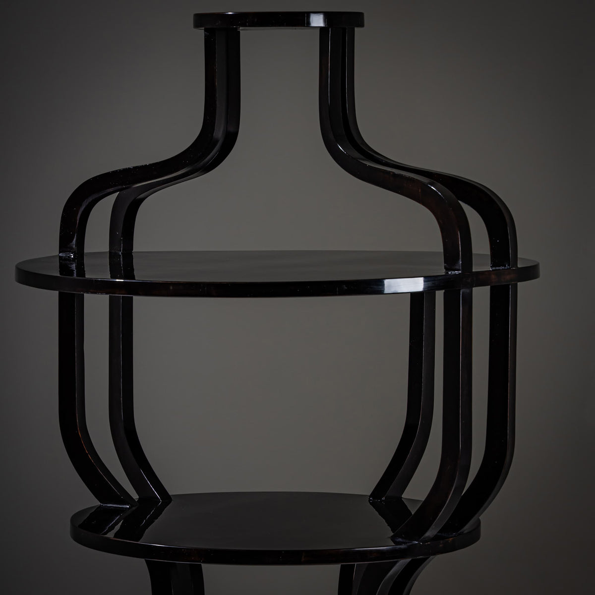 Ebonized Étagère, Vienna, 1st Half 19th Century