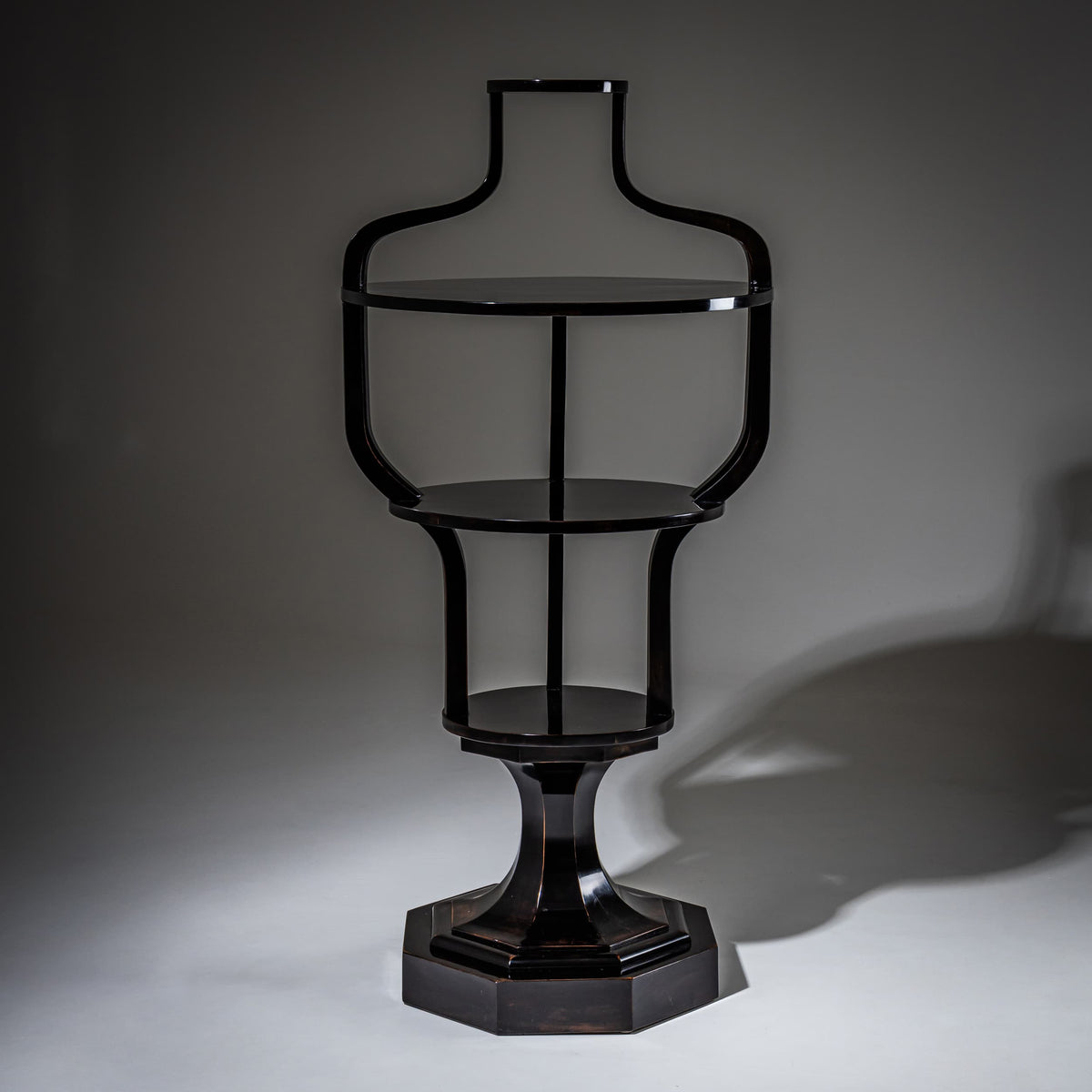 Ebonized Étagère, Vienna, 1st Half 19th Century