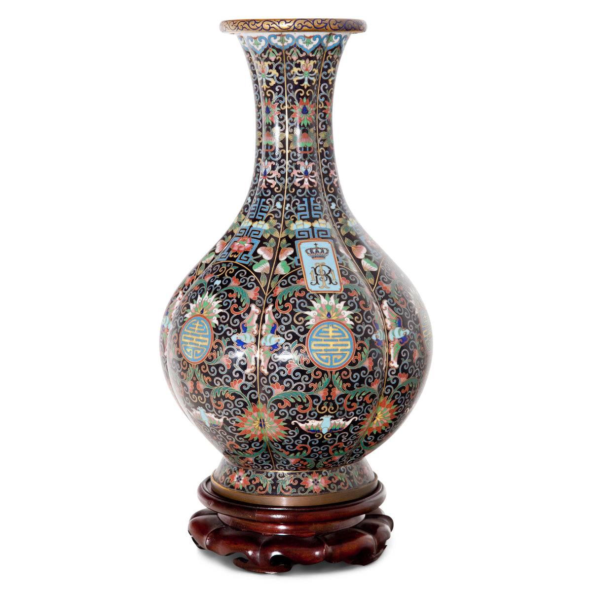 Cloisonné-Vase, c. 1900