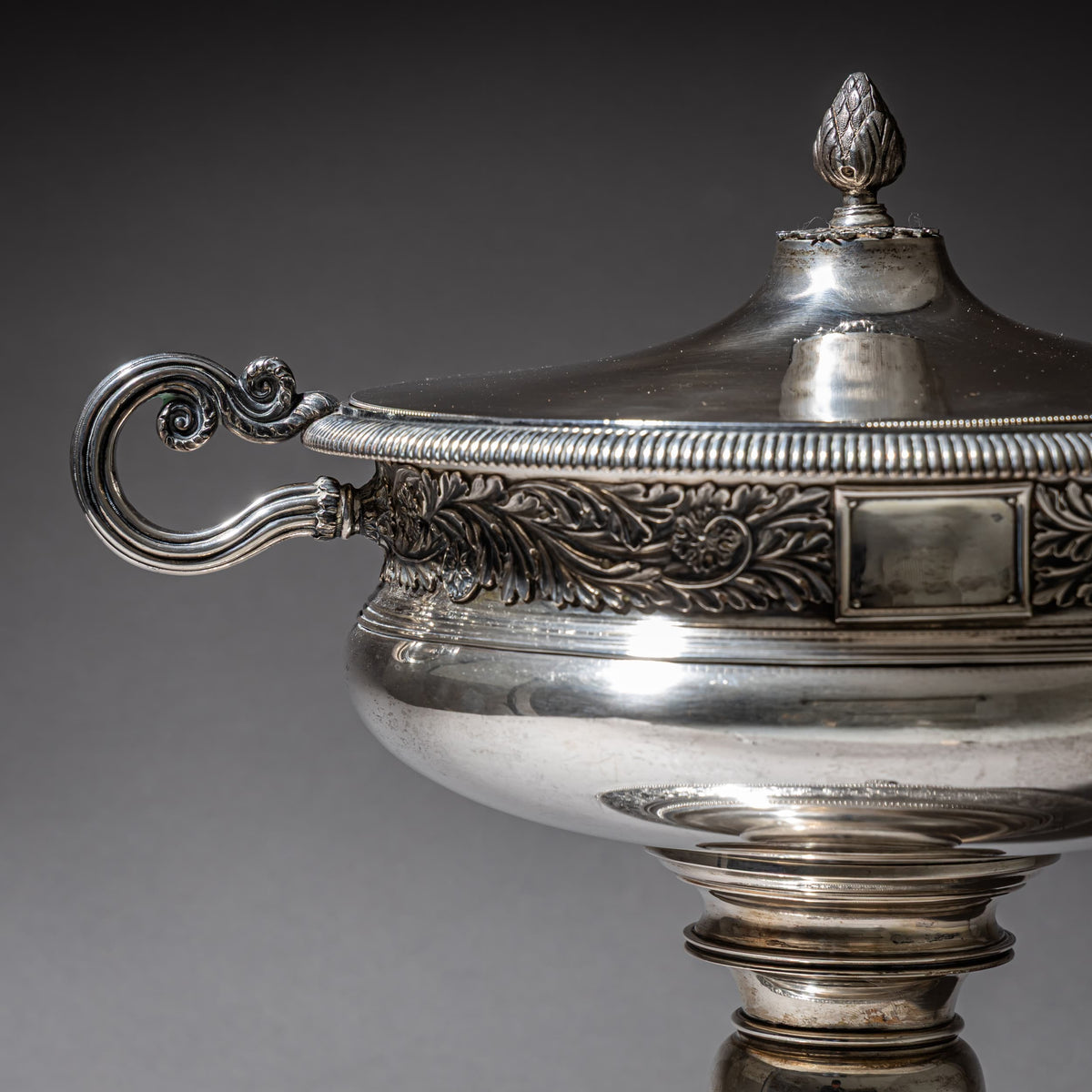 Deckelschale aus Silber, Johann George Hossauer (1794-1874), Berlin um 1835