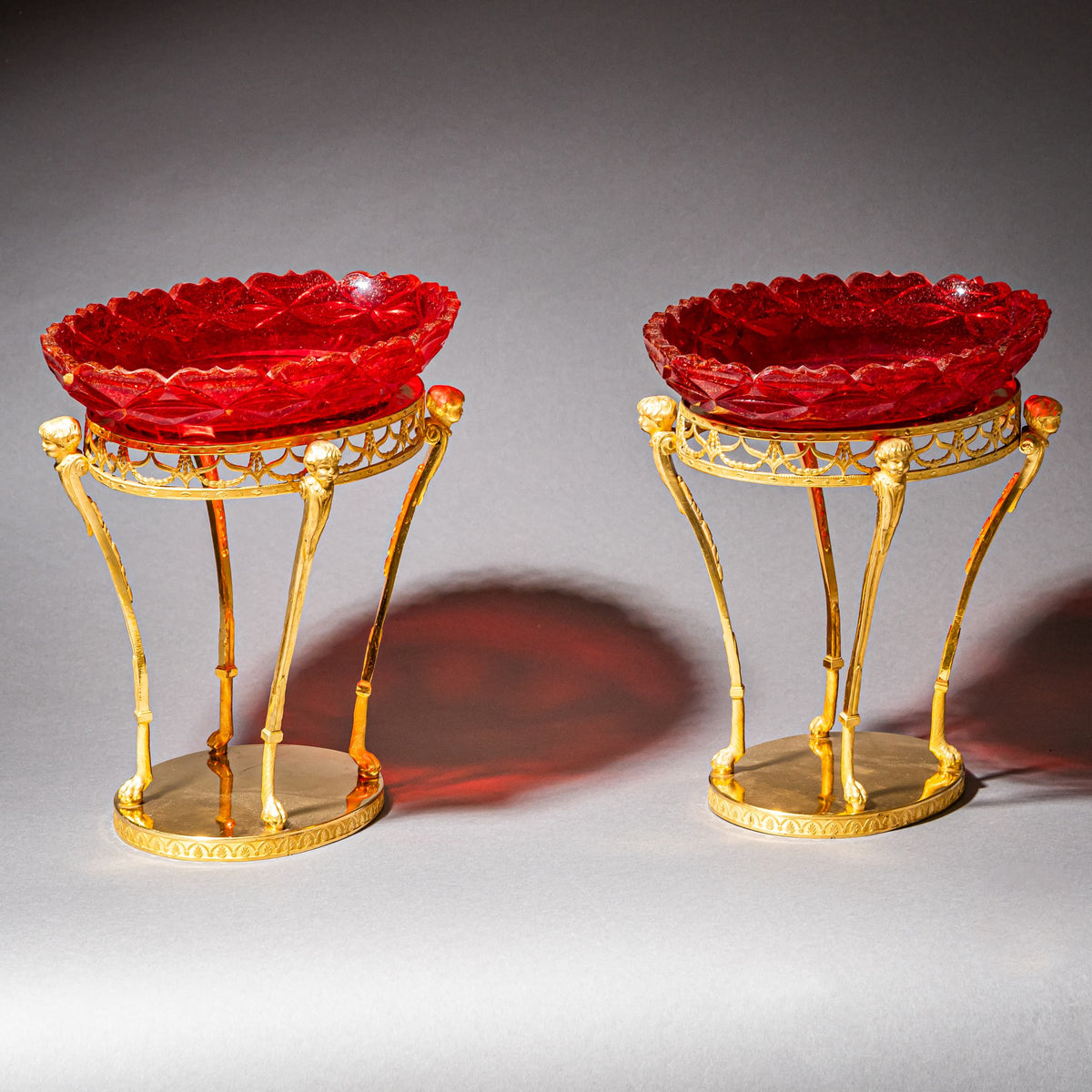 Pair of Centrepieces, Russia, early 19th Century