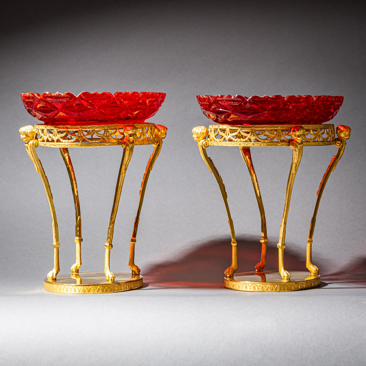 Pair of Centrepieces, Russia, early 19th Century
