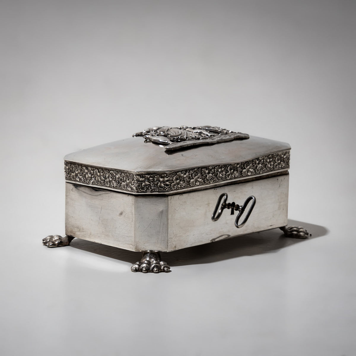Silver Sugar Bowl, Gebrüder Gerike, Berlin, 1830–1840