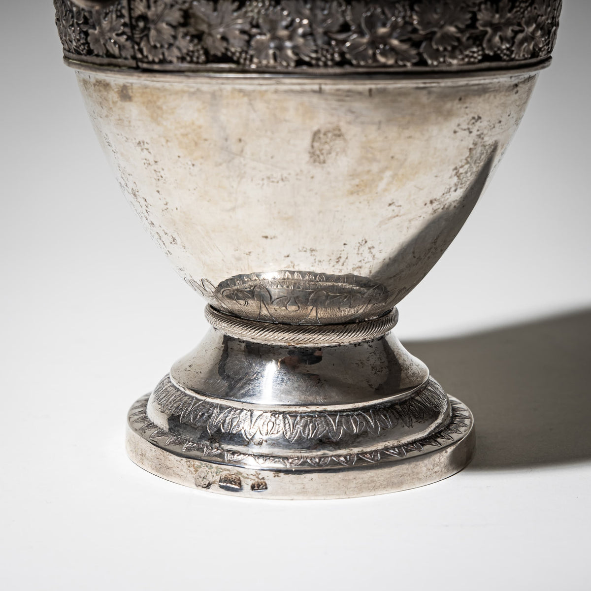 Silver Milk Jug, Maker Carl Ehrenfried Giese, Greifswald, circa 1830
