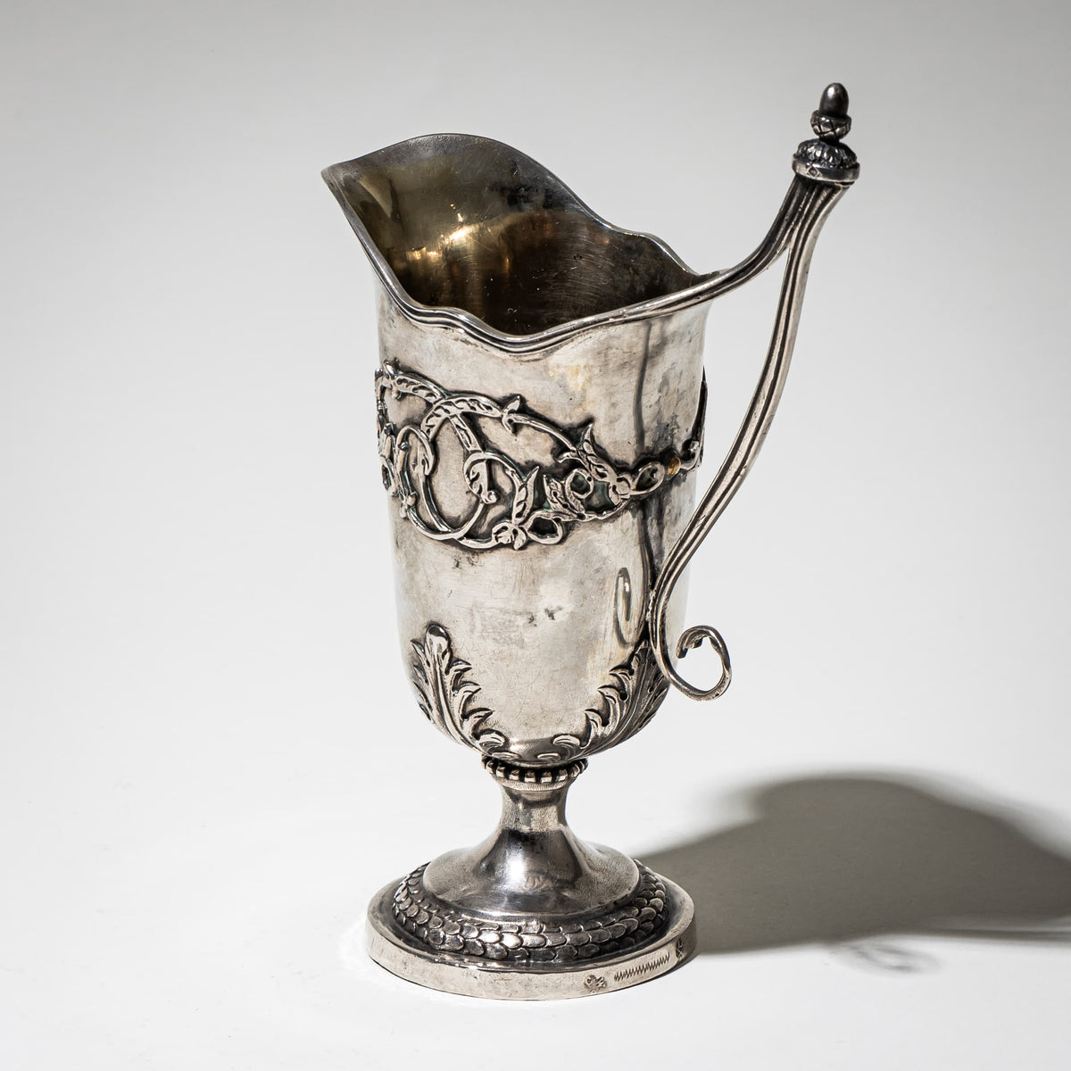 Silver Milk Jug, Leipzig, circa 1800