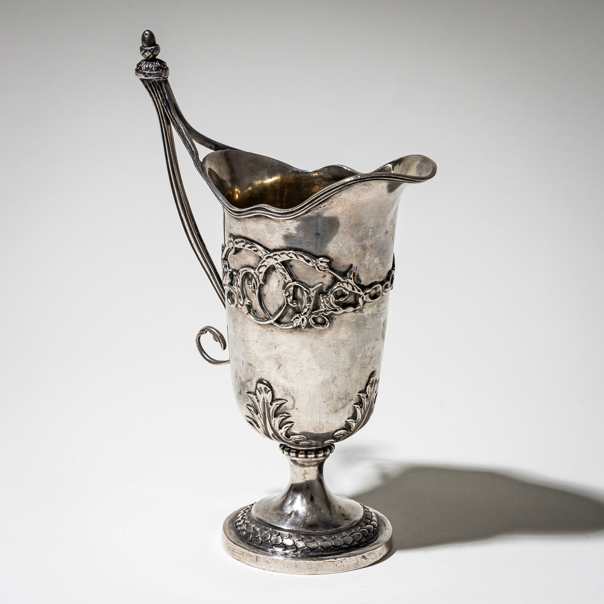 Silver Milk Jug, Leipzig, circa 1800