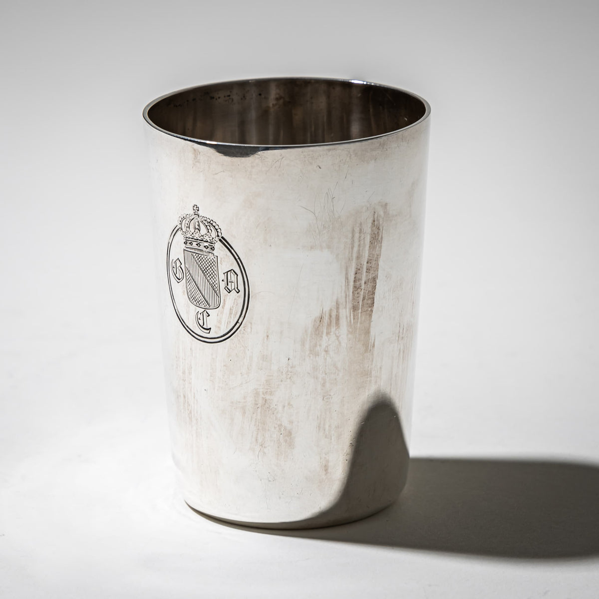 Silver Beaker by Wilhelm Binder, Early 20th Century