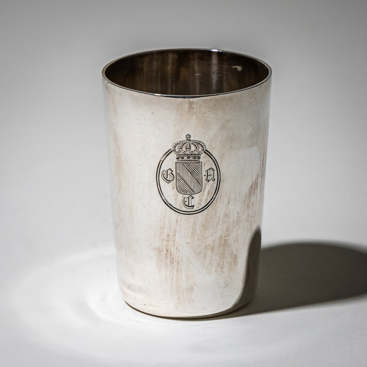 Silver Beaker by Wilhelm Binder, Early 20th Century