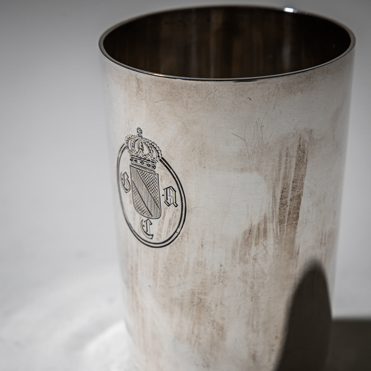 Silver Beaker by Wilhelm Binder, Early 20th Century
