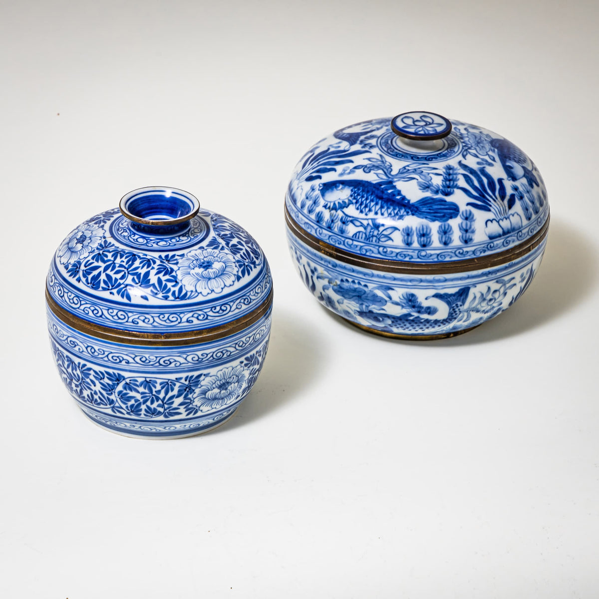 Two Asian Rice Bowls, 20th Century