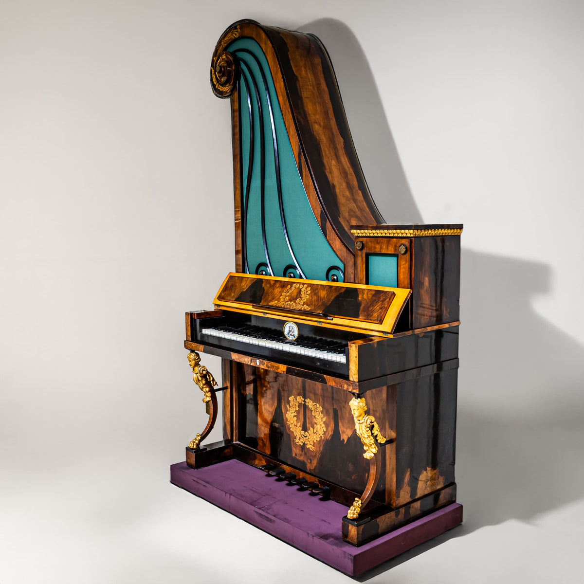 Giraffe Piano by Christoph Ehrlich zu Bamberg, around 1820