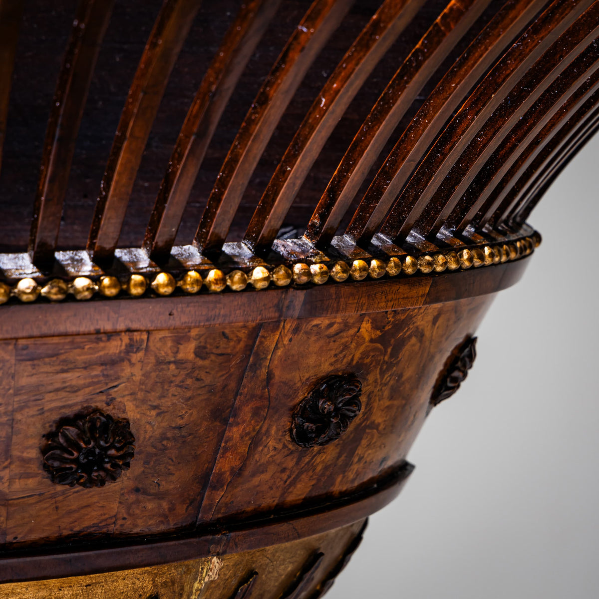 Wall-Mounted Flower Basket, Sweden early 19th Century