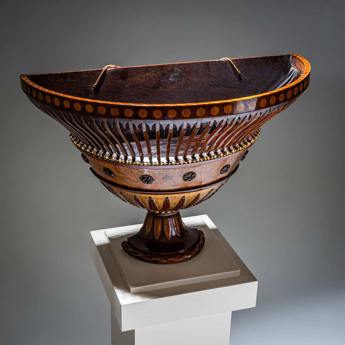 Wall-Mounted Flower Basket, Sweden early 19th Century
