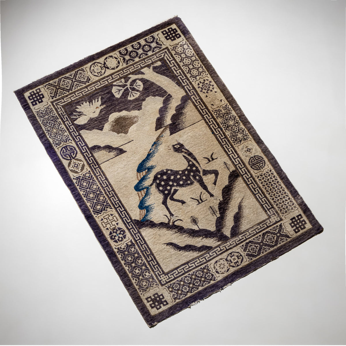 Chinese BaoTou Rug, 1st Half 20th Century