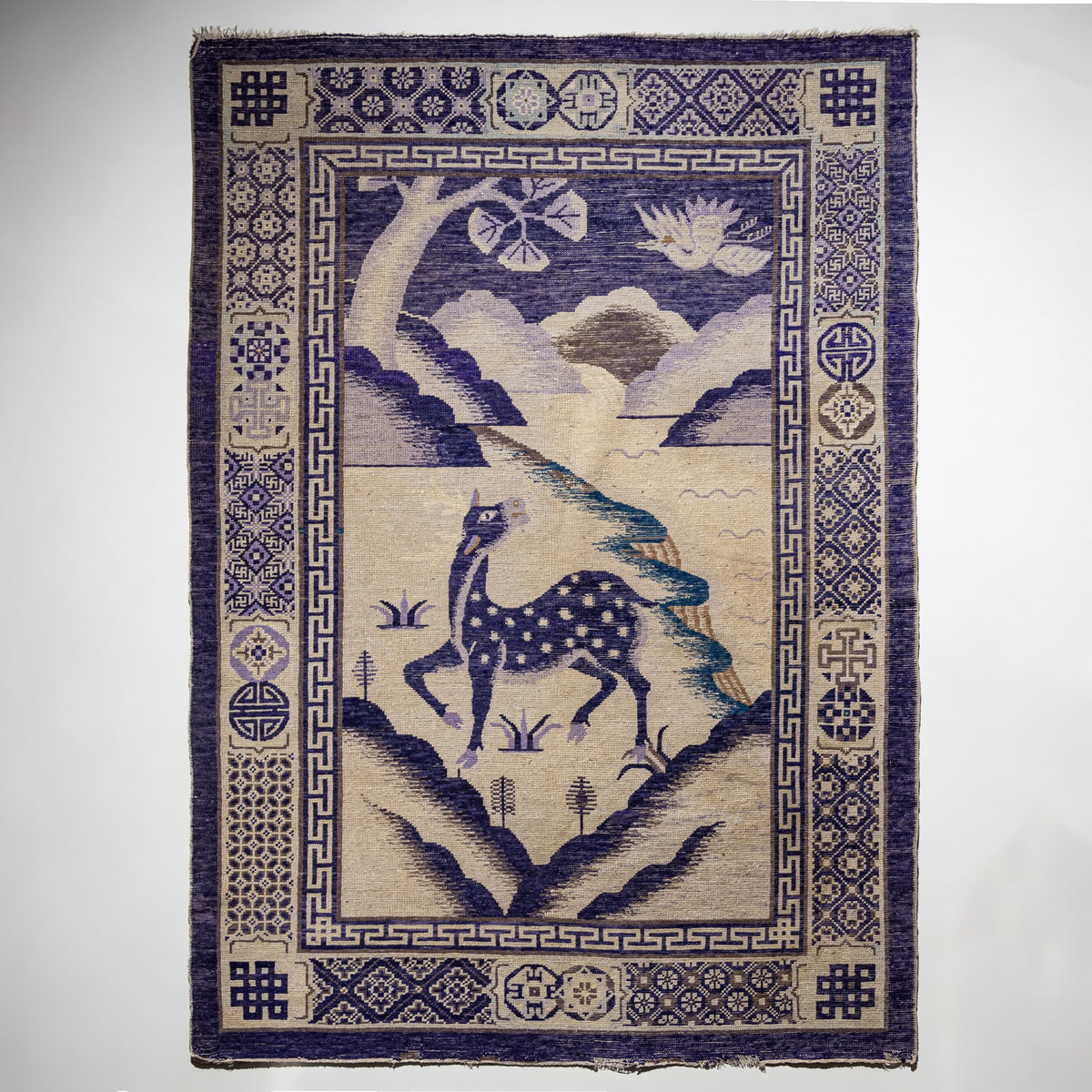 Chinese BaoTou Rug, 1st Half 20th Century