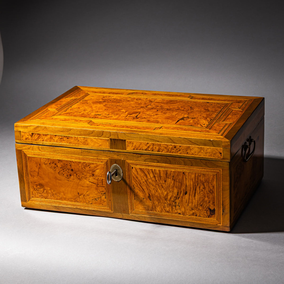 Biedermeier Casket, 1st Half 19th Century