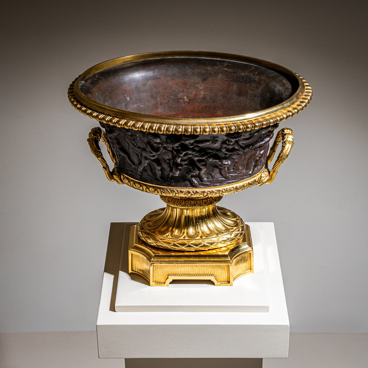 Bronze Jardinière, Eugène Cornu (?-1875) zugeschrieben, Paris, um 1860/70
