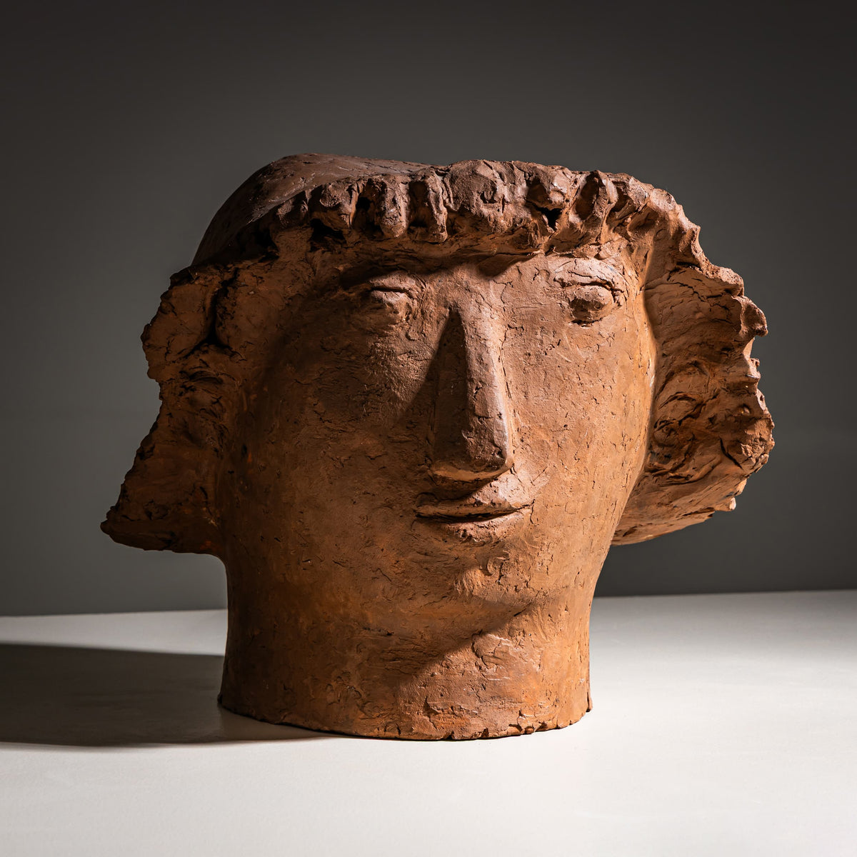 Wilhelm Loth (1920–1993, Darmstadt), „Kopf 10/54 – nach Frau T.“, 1954