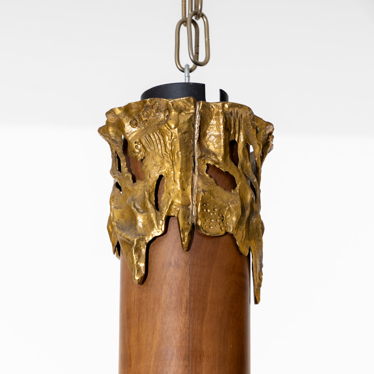 Ceiling lamp by Angelo Brotto, Italy, 1980s