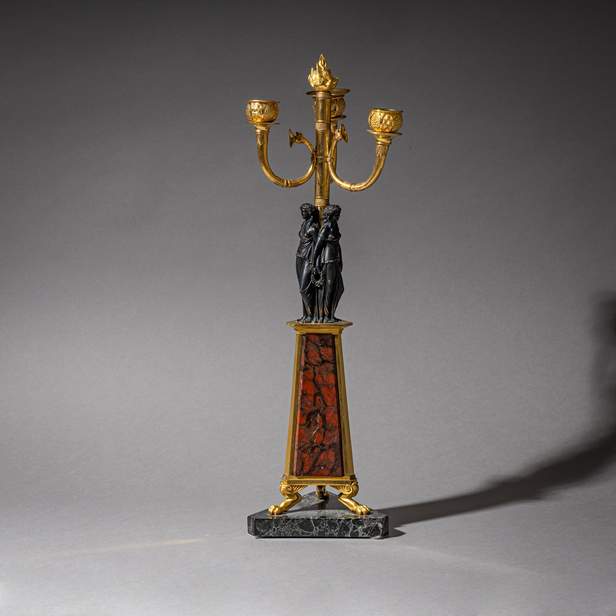 Pair of Girandoles, Probably Italy, 19th Century