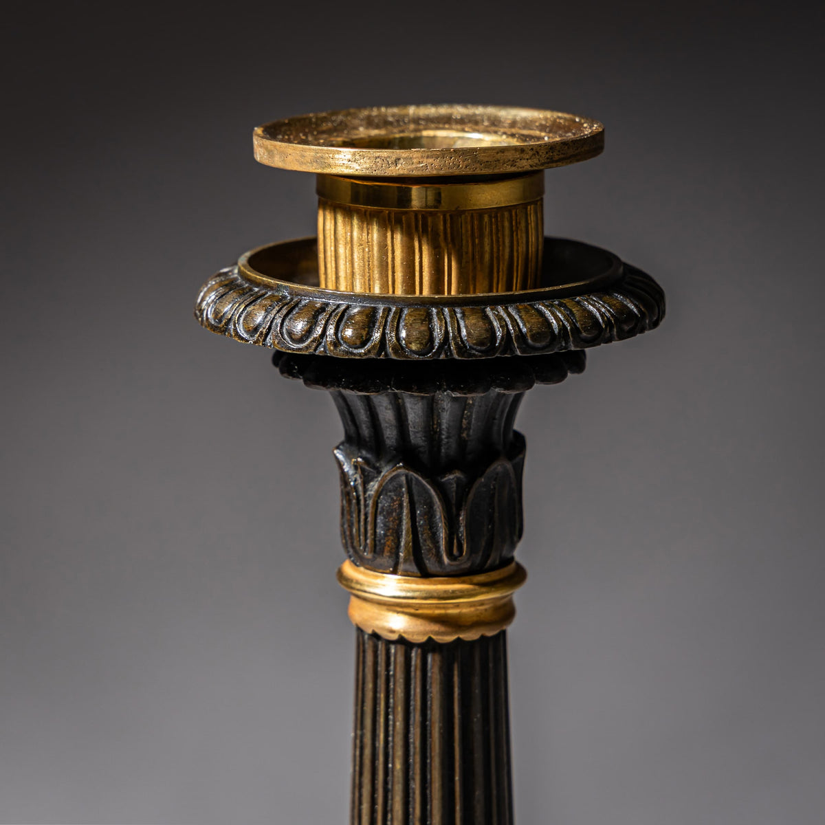 Pair of Charles X Candlesticks, France, circa 1825