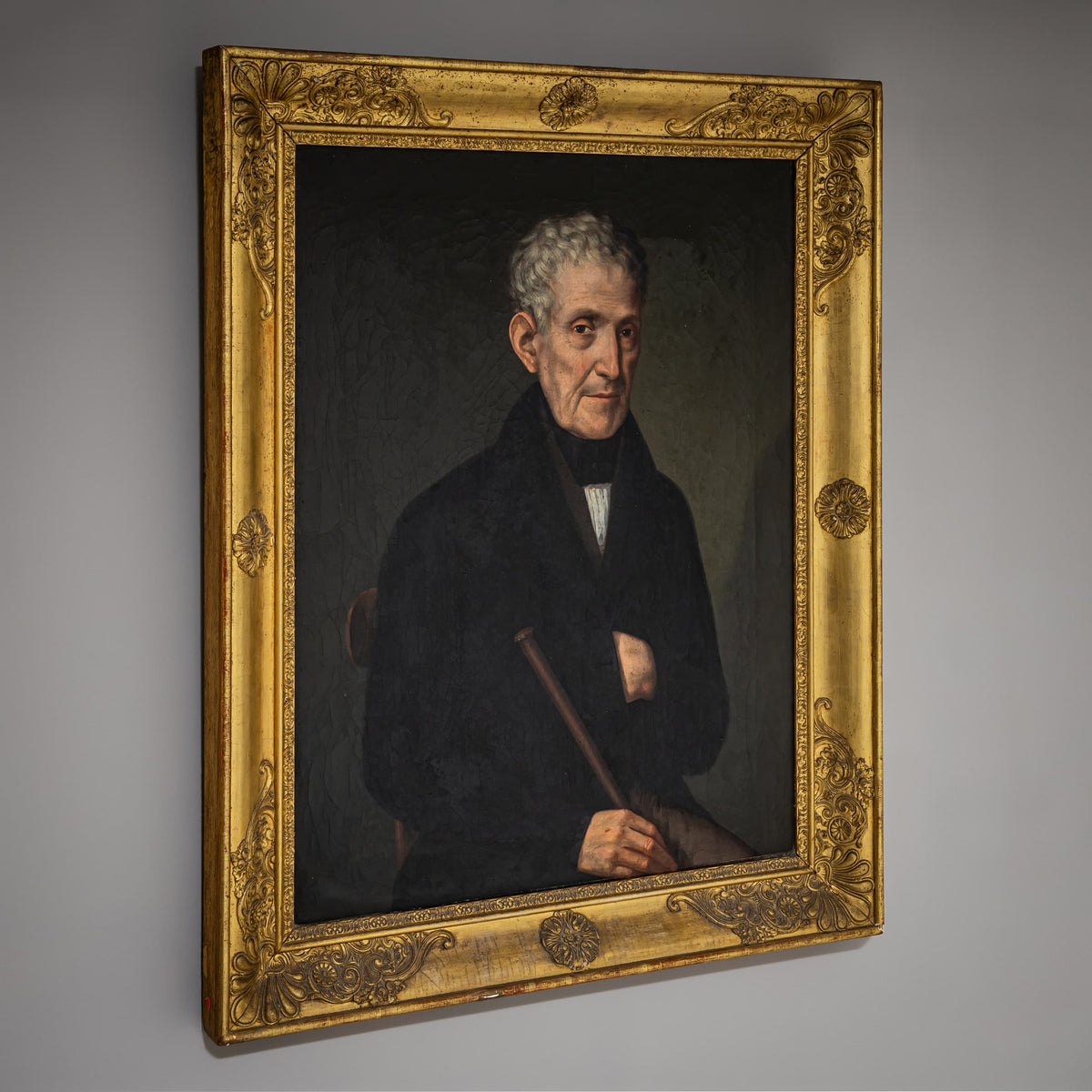 Portrait of an Older Gentleman, Biedermeier Period, 1st Half 19th Century