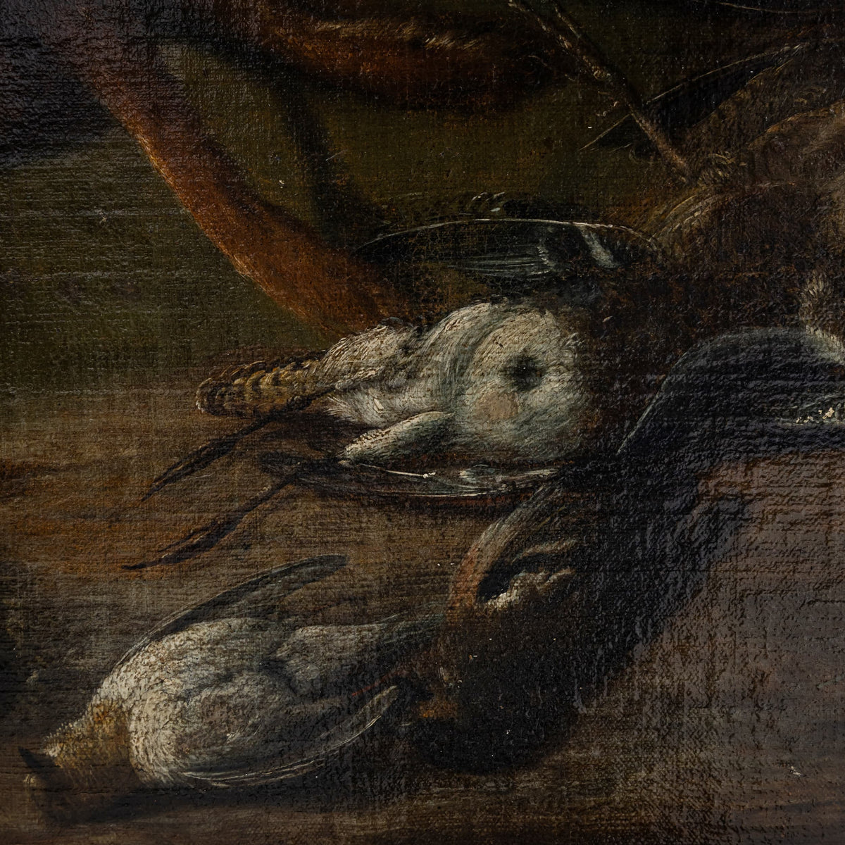 Baroque Hunting Still Life with Dog, 18th Century