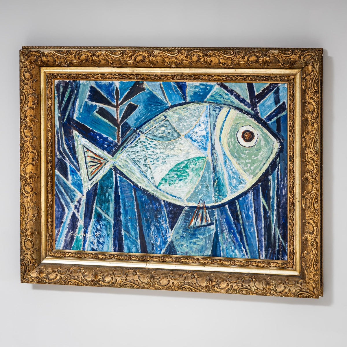 Werner Kreuzhage (1904–1989), Blue Fish, 1955
