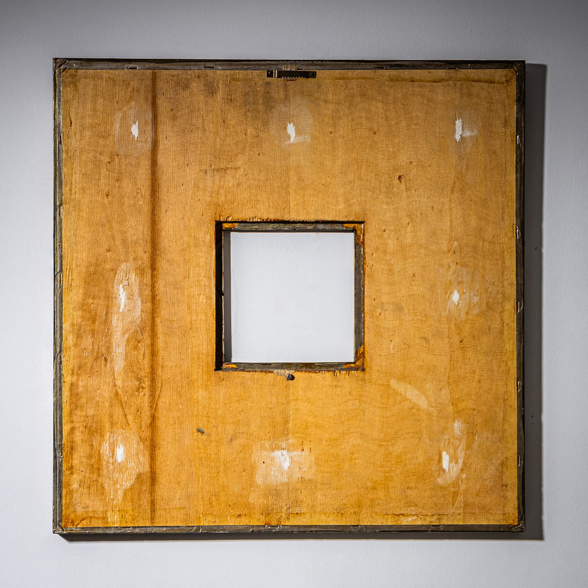 Square Art Nouveau Metal Frame, early 20th Century