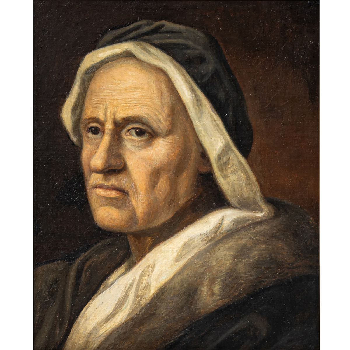 Portrait of an Elderly Woman after Balthasar Denner, Late 19th / Early 20th Century