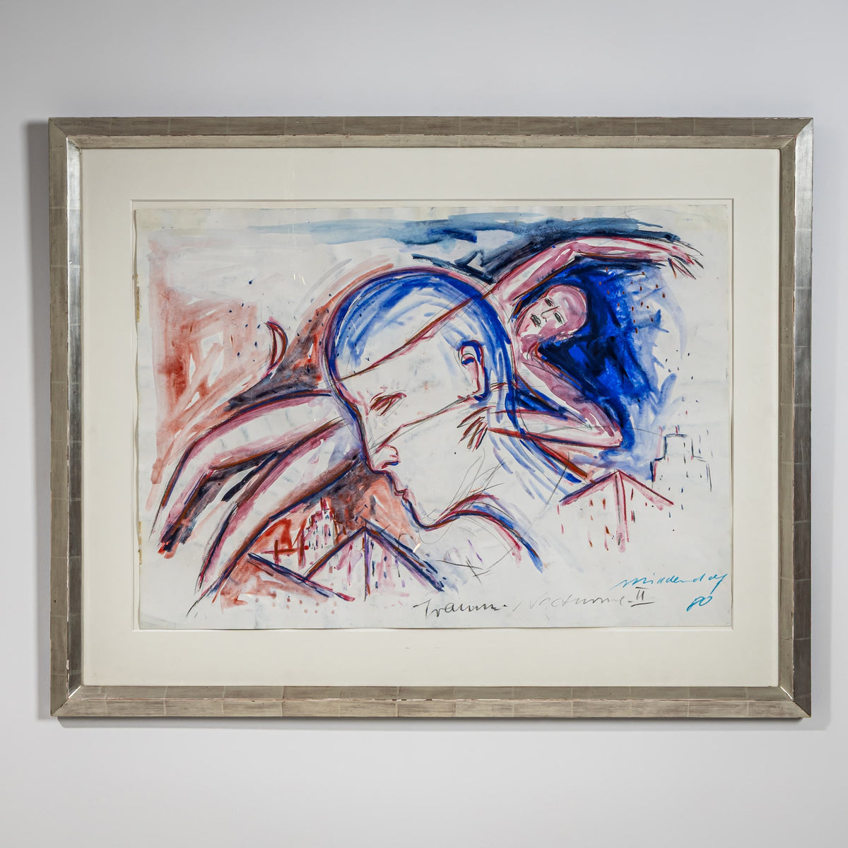 Helmut Middendorf (b. 1953), Traum – Nocturne II, Dated 1980