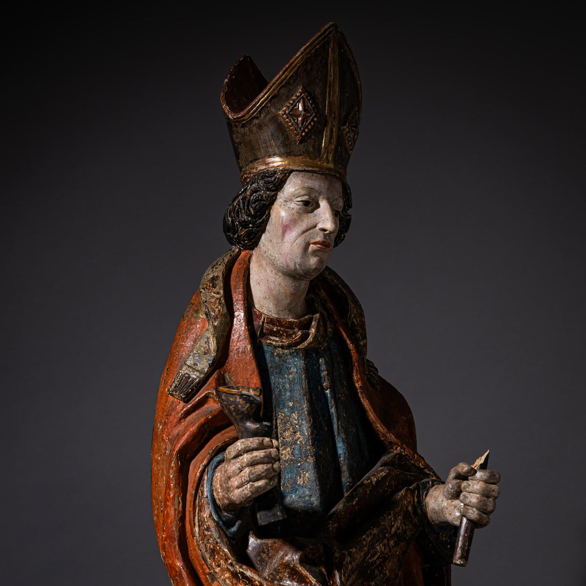 Skulptur des Hl. Eligius, 1480-1500