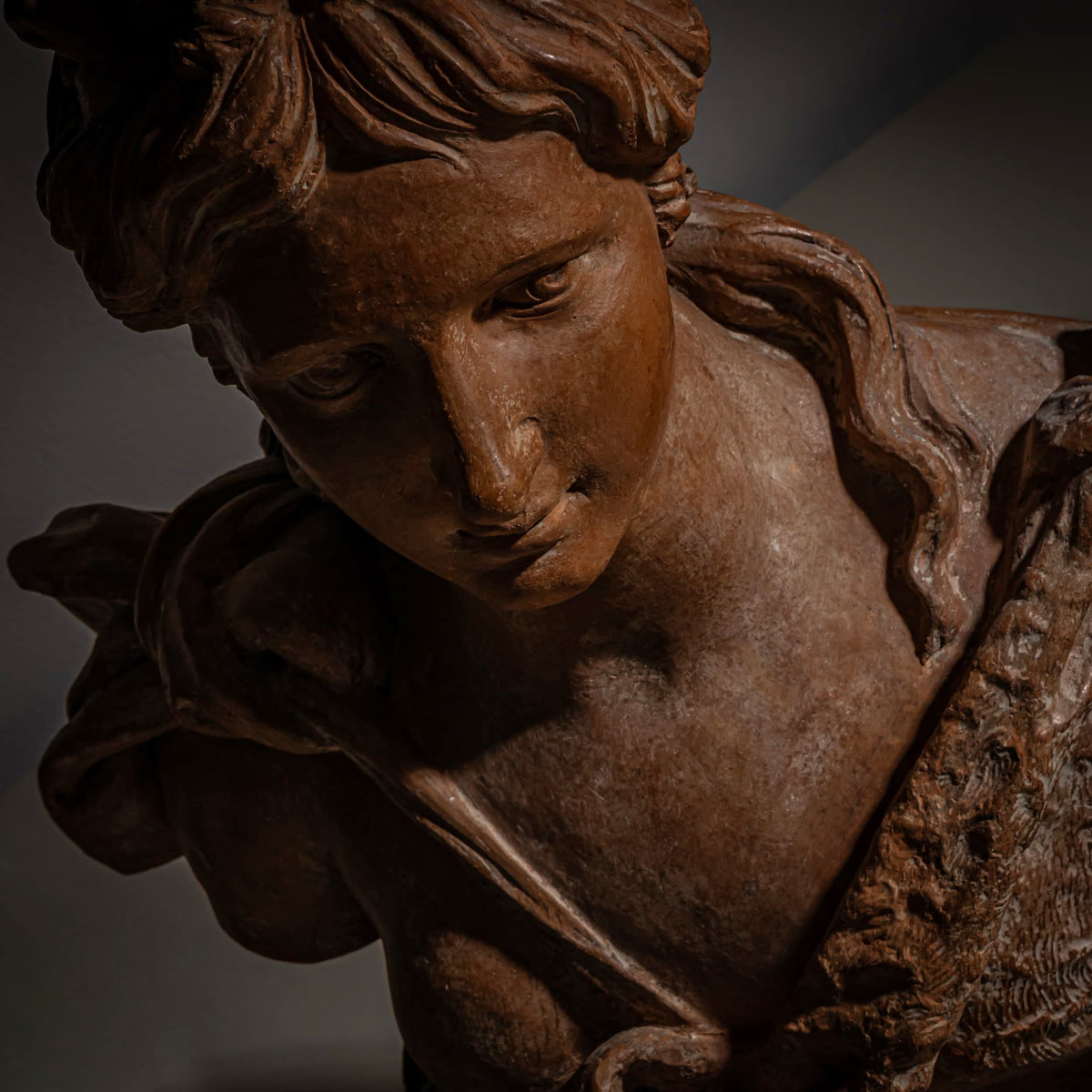 Bust of Goddess Diana, after Ezio Ceccarelli, Late 19th / early 20th Century