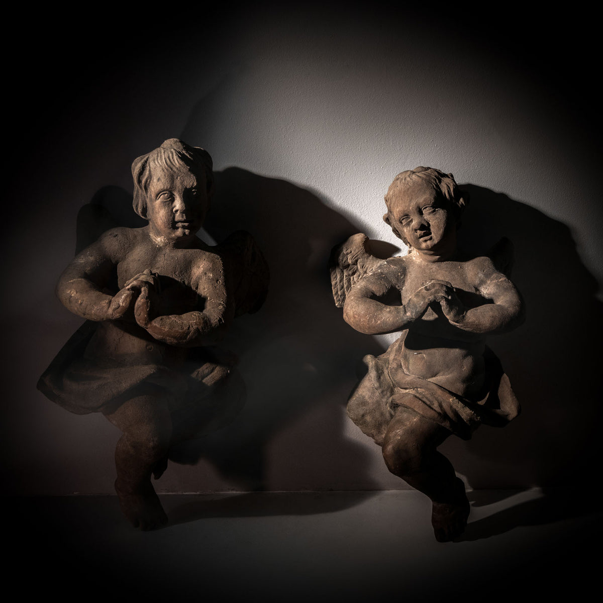 Baroque Sandstone Putti, Germany, 18th Century
