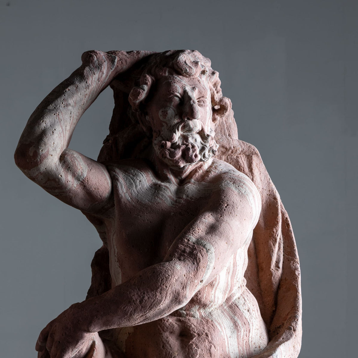 Pair of Sandstone Atlases, Cornelius Andreas Donett (attributed to, 1682-1748), Frankfurt, around 1720-1748
