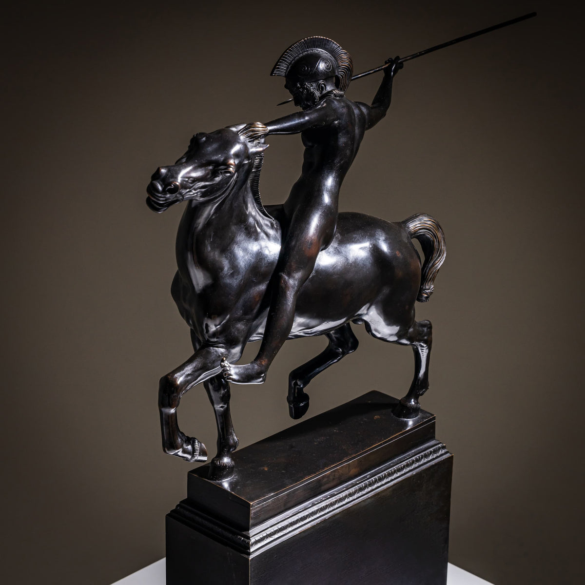 Franz von Stuck (1863–1928), The Spear-Throwing Amazon, Cast by C. Leyrer, Munich, Designed in 1897, after 1903