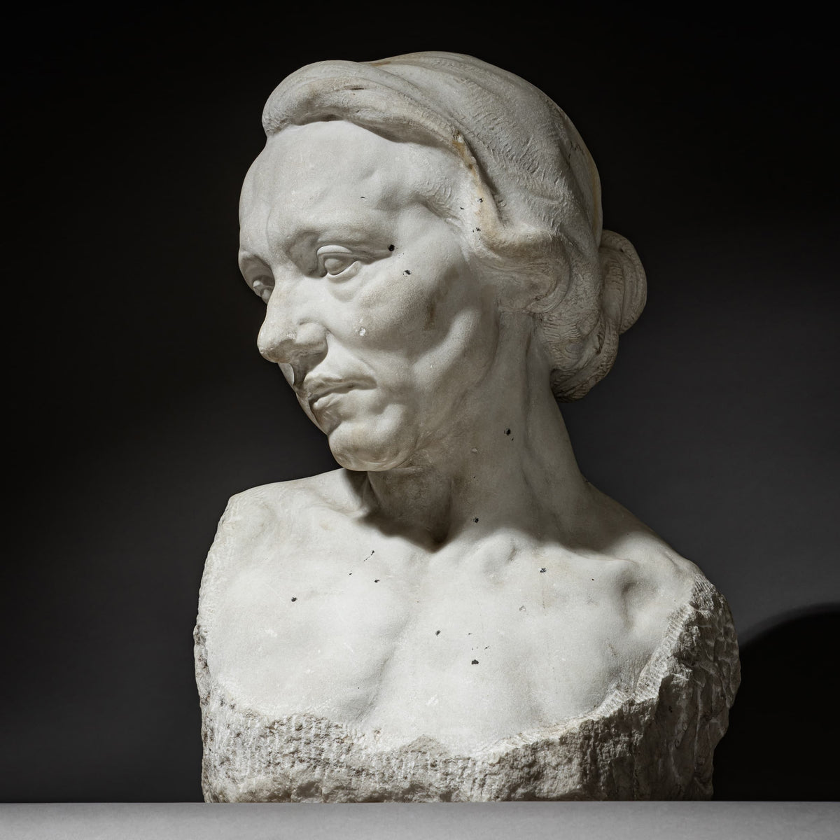 Sculpture of a Female Head, c. 1900