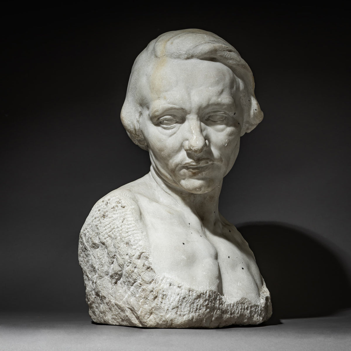 Sculpture of a Female Head, c. 1900