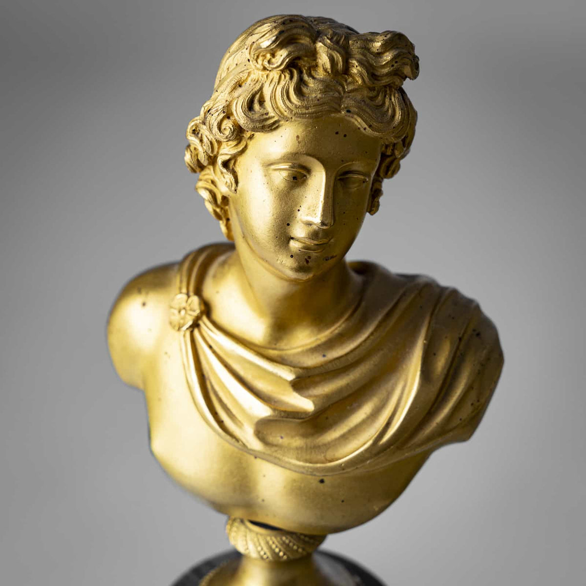Grand Tour Bust of Apollo Belvedere, Italy 19th Century