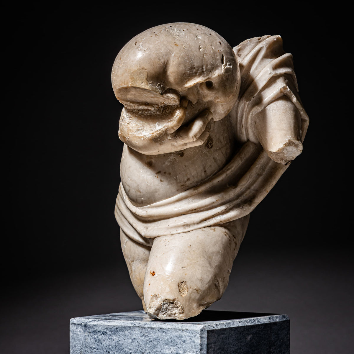 Fragment of a Bacchant with Wineskin, 17th/18th Century