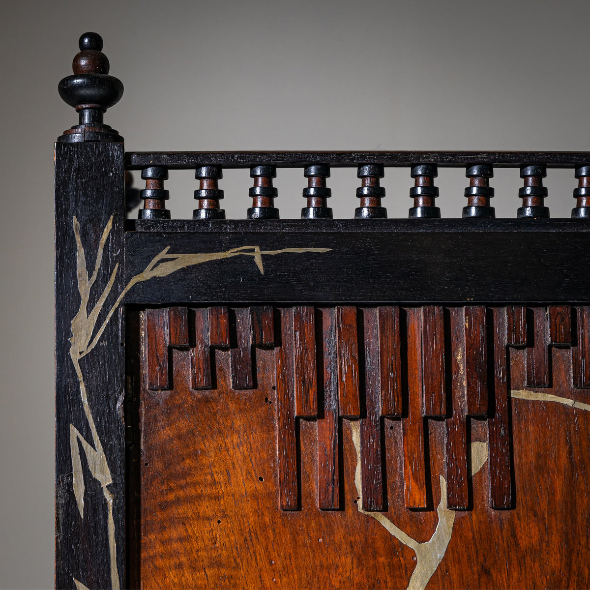 Carlo Bugatti (Italian, 1856–1940), Two Cabinets, circa 1890
