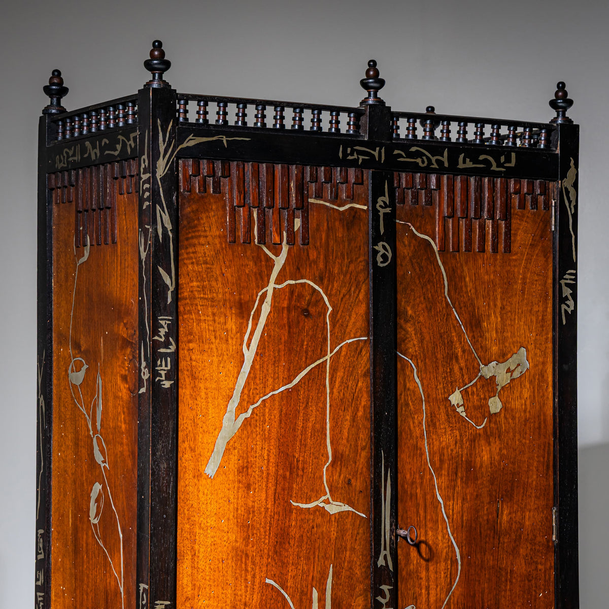 Carlo Bugatti (Italian, 1856–1940), Two Cabinets, circa 1890
