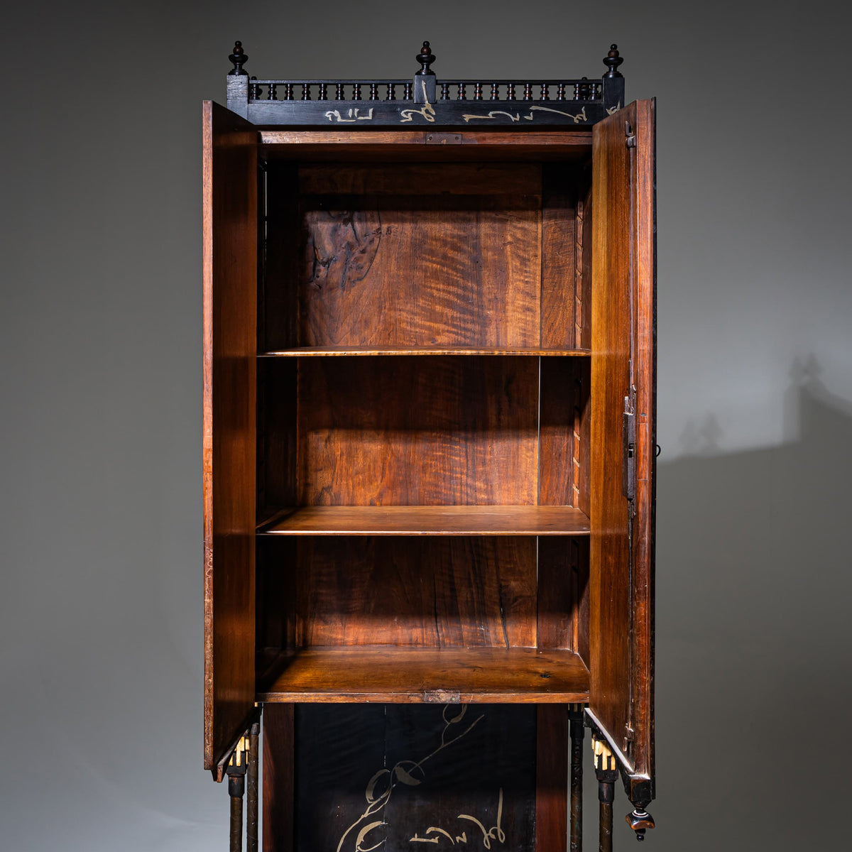 Carlo Bugatti (Italian, 1856–1940), Two Cabinets, circa 1890