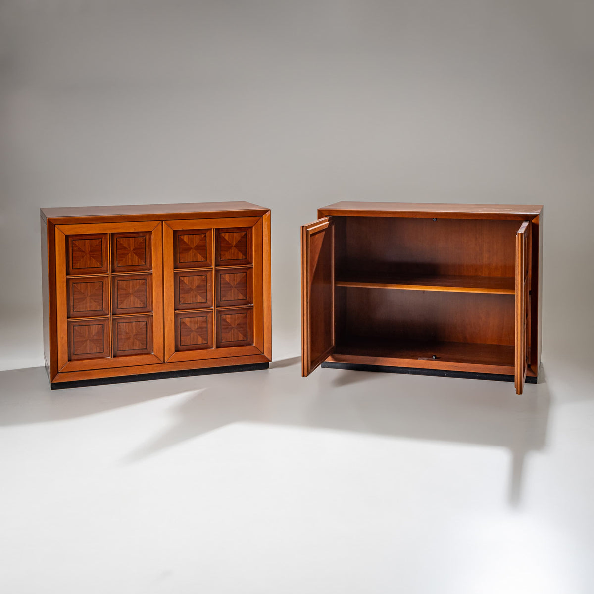 Pair of Sideboards by Mobili i Caccia alla Volpe, Italy, 1970s