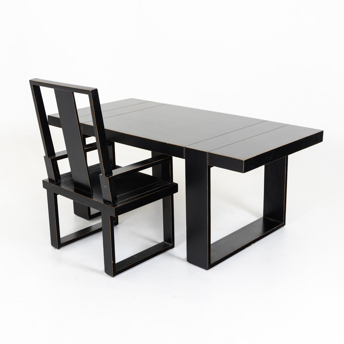 Desk with Armchair, 20th Century