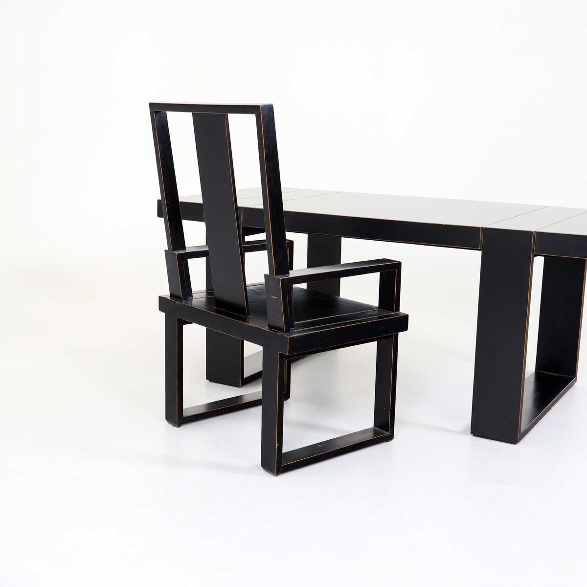 Desk with Armchair, 20th Century