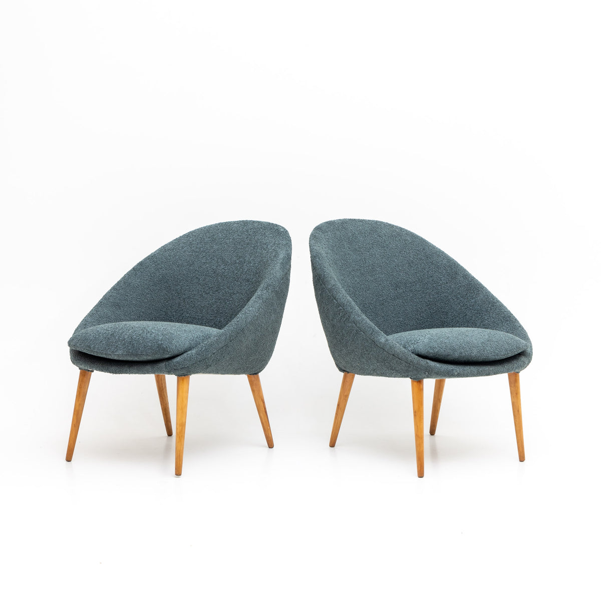 Pair of Armchairs, Italy Mid-20th Century